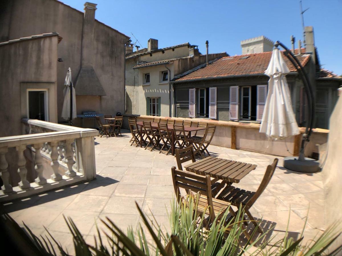 Ferienwohnung A L'Ombre Du Palais Avignon Exterior foto