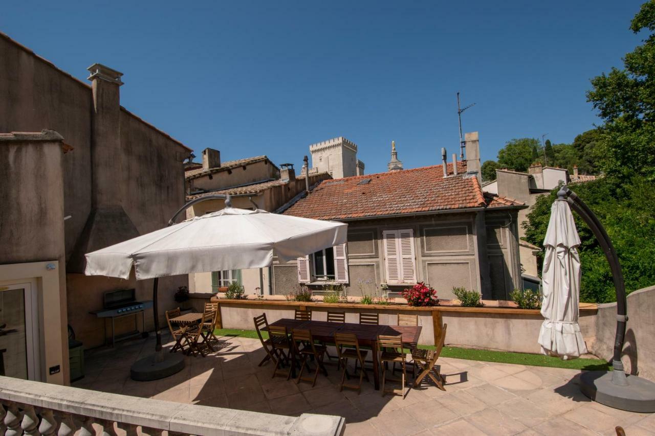 Ferienwohnung A L'Ombre Du Palais Avignon Exterior foto